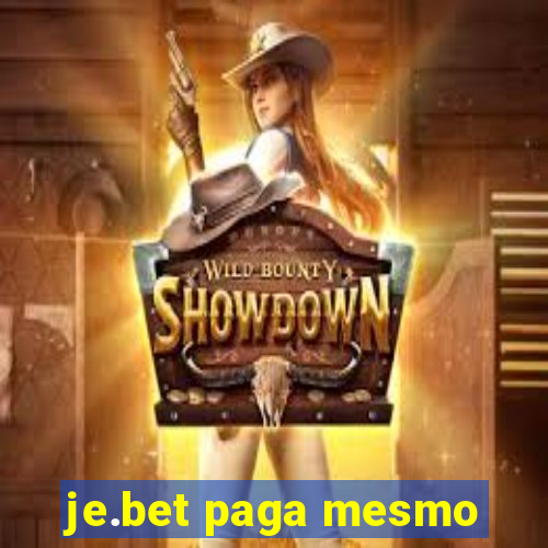 je.bet paga mesmo